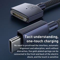 Cable magnético de carga rápida USB-C / Type-C a MagSafe 3