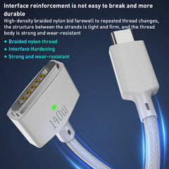 Cable magnético de carga rápida USB-C / Type-C a MagSafe 3