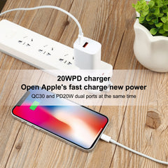 T087 20W USB-C / Type-C + Puertos USB Cargad...