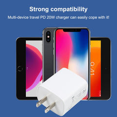 U087 20W USB-C / Type-C + Puertos USB Cargad...