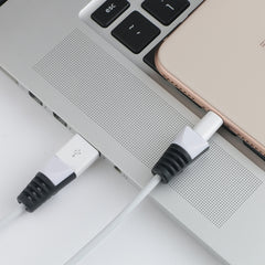 Caja enrolladora de cable de carga antirrotura de 2 piezas