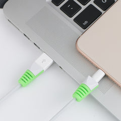 Caja enrolladora de cable de carga antirrotura de 2 piezas