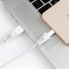 Caja enrolladora de cable de carga antirrotura de 2 piezas