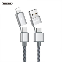 RC-020t 2.4A Aurora Series 4 en 1 Cable de carga Data Snyc