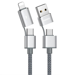 RC-020t 2.4A Aurora Series 4 en 1 Cable de carga Data Snyc