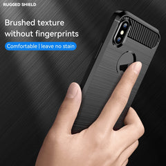 Para iPhone X / XS Funda protectora trasera ...