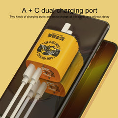 ROCK T42 PD 20W USB + TypeC / USB-C Cargador...