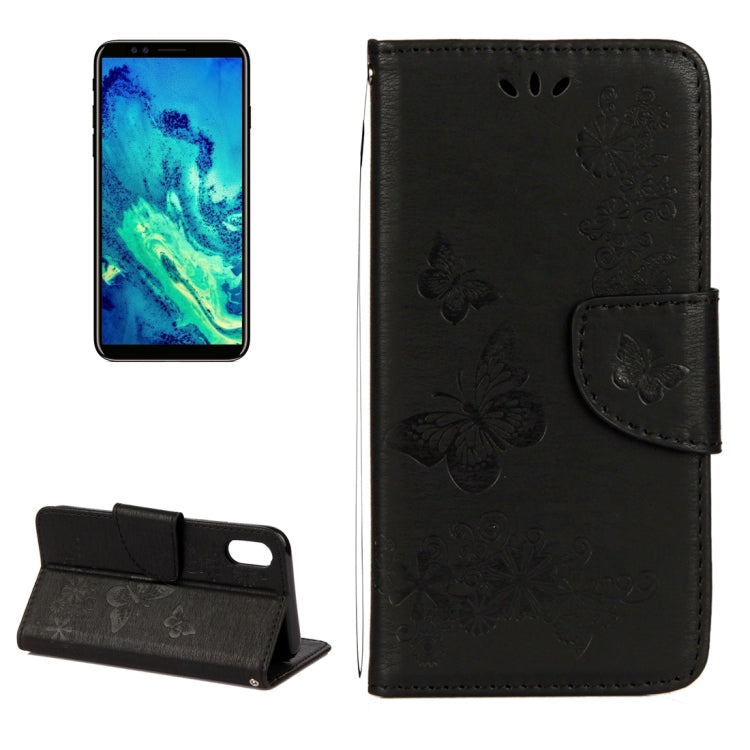 Para iPhone X / XS Funda de cuero con tapa h...