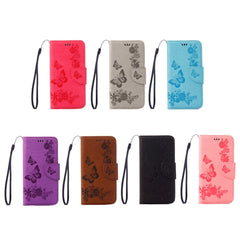Para iPhone X / XS Funda de cuero con tapa h...