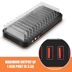 WLX-815 Cargador inteligente con base de car...