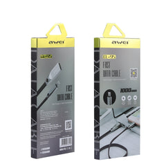 Cable de datos AWEI CL-95 USB a 8 pines, longitud: 1 m