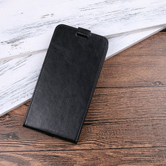 Para iPhone X / XS Funda de cuero con tapa v...