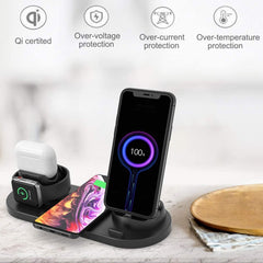 Cargador inalámbrico 6 en 1 actualizado HQ-UD15