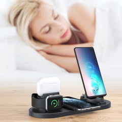 Cargador inalámbrico 6 en 1 actualizado HQ-UD15