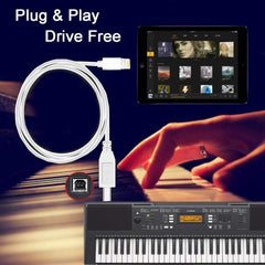 Adaptador de cable MIDI de 1 m, 8 pines a ti...