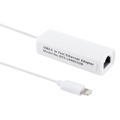 QTS-LAN8152B Cable adaptador de red de 8 pines a RJ45