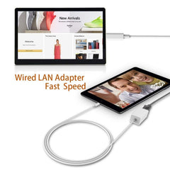 QTS-LAN8152B Cable adaptador de red de 8 pines a RJ45