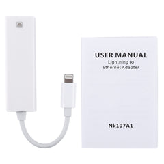 Adaptador de red Ethernet NK107A1 de 8 pines a RJ45