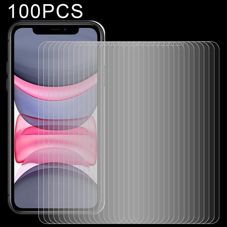 Para iPhone 11 / XR 100 piezas 0,26 mm 9H 2....