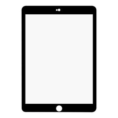 Película de vidrio templado 10D para iPad 5 y 6 de 9,7 pulgadas