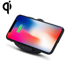 QK11 10W ABS + PC Cargador inalámbrico Qi de...