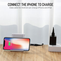 Adaptador de auriculares ROCK USB-C/Type-C a 8 pines