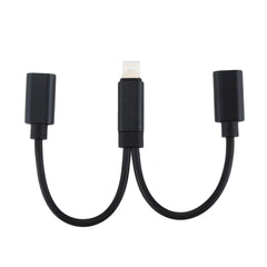 Cable adaptador hembra de 8 pines macho a doble de 12 cm