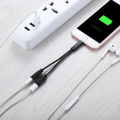 Cable adaptador hembra de 8 pines macho a doble de 12 cm
