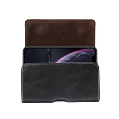 Funda de cuero con textura de piel de corder...