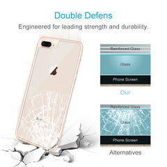 Para iPhone 8 Plus y 7 Plus, membrana traser...