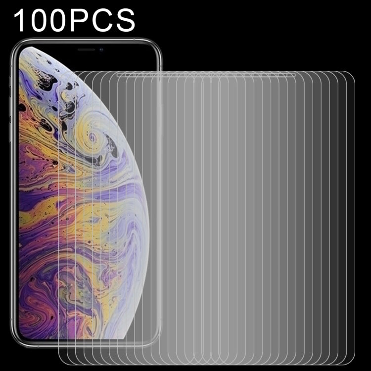 Para iPhone XS Max 100 piezas 9H 2.5D Pelícu...
