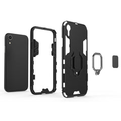 Para iPhone XR PC + TPU Funda protectora a p...