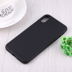 Para iPhone X / XS Funda de TPU suave esmeri...