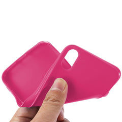 Para iPhone X / XS Funda de TPU color carame...
