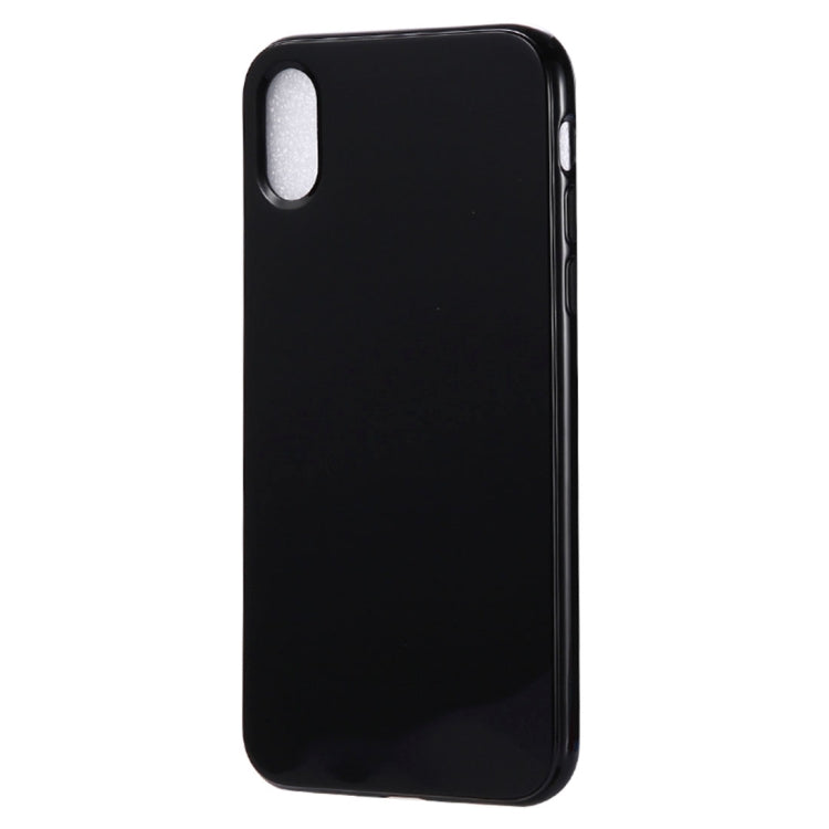 Para iPhone XS Max Funda de TPU color carame...