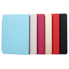 Funda de cuero de color sólido con tapa hori...