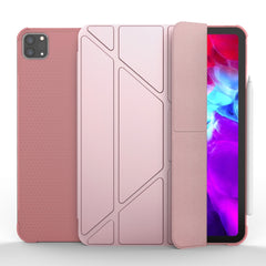 Funda para tableta de cuero TPU plegable múl...