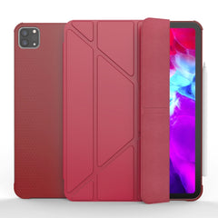 Funda para tableta de cuero TPU plegable múl...