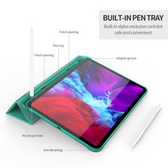 Funda para tableta de cuero TPU plegable múl...