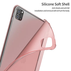 Funda para tableta de cuero TPU plegable múl...