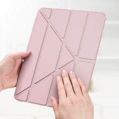 Funda para tableta de cuero TPU plegable múl...