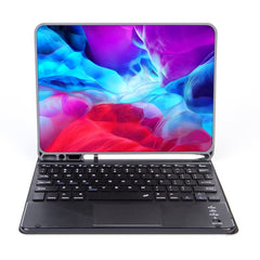 Funda con teclado Bluetooth desmontable con textura lisa y piel X-11BC