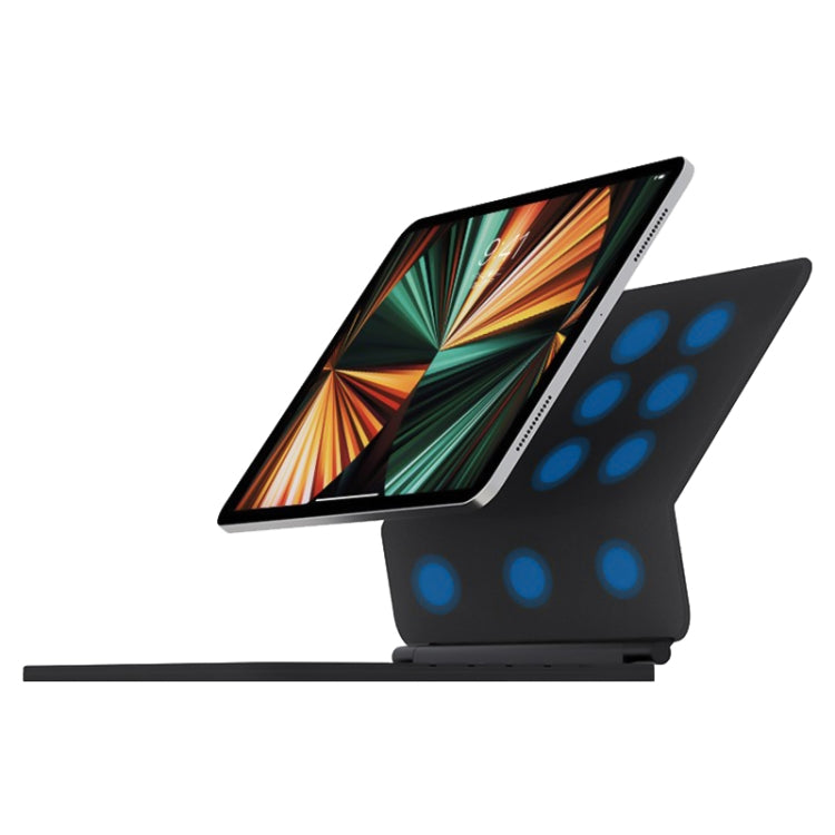 Funda de cuero con teclado Bluetooth suspend...