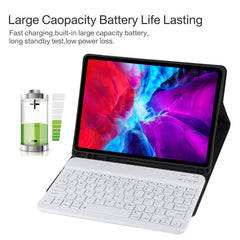 TG11B Teclado blanco Bluetooth desmontable +...