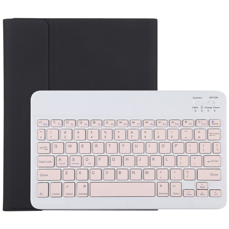 TG11B Teclado rosa Bluetooth desmontable + F...