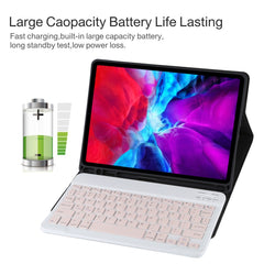 TG11B Teclado rosa Bluetooth desmontable + F...