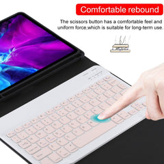 TG11B Teclado rosa Bluetooth desmontable + F...