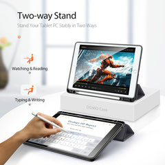 Para iPad 10.2 DUX DUCIS Domo Series Funda d...