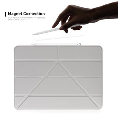 Funda de cuero PU magnética ultrafina con ta...