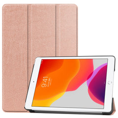 Para iPad 10.2 Custer Texture Funda de cuero...